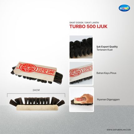 Sikat Turbo Ijuk 500 Berlian