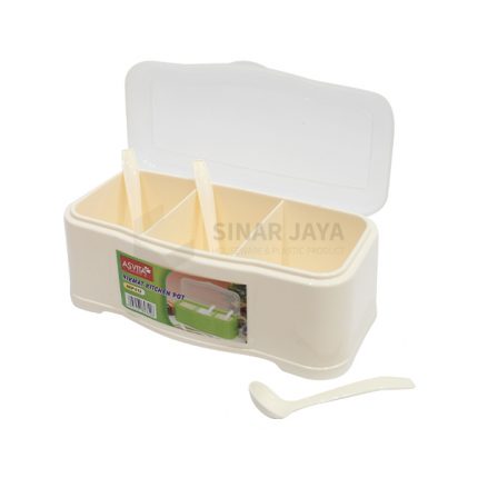 Tempat Bumbu Sekat 3 Nikmat Asvita