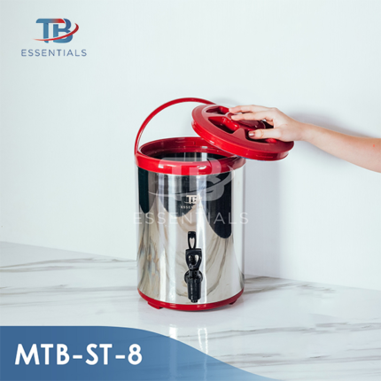 DRINK JAR STAINLESS 8 Ltr TB MTB-ST @12pcs