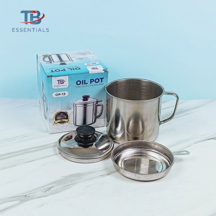 MUG OIL STAINLESS 1.3 Ltr TB OP-13 @60pcs