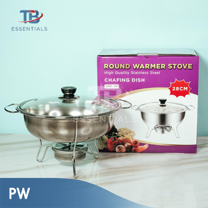 CHAFING DISH BULAT 28cm TB PW @48set