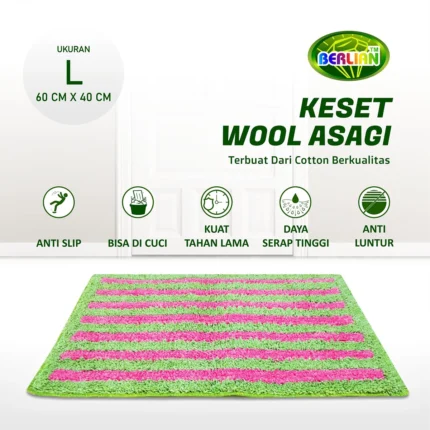 KESET WOOL ASAGI BERLIAN KSW64