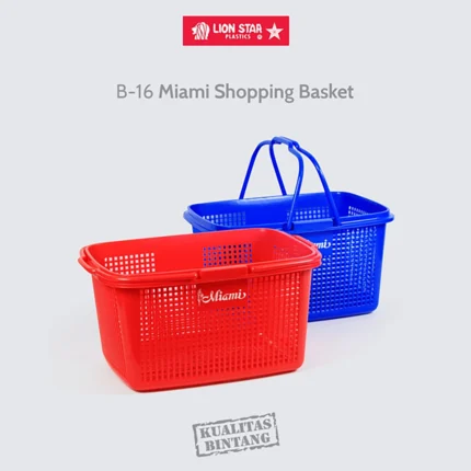 KERANJANG BELANJA MIAMI LIONSTAR B-16 @36pcs